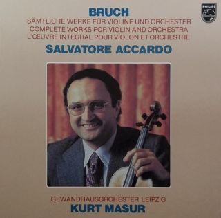 SALVATORE ACCARDO Bruch Violin Orch Works PHILIPS 4 LP BOX 6998 032 