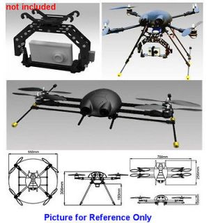 Bumblebee 550 Quadcopter ARF W/ Props Motor ESC Flight Control Kits 