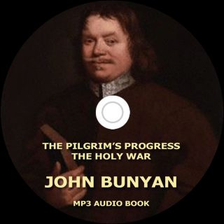 John Bunyan Pilgrims Progress Holy War MP3 Audio CD