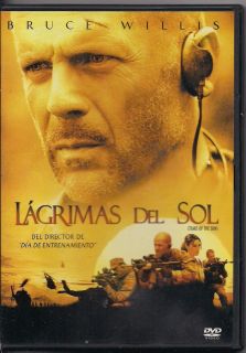   of The Sun Lagrimas Del Sol DVD New Bruce Willis Factory SEALED