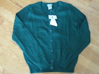  Talbots Kids Girls Cable Cardigan Sweater Size 12