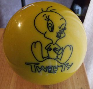    Brunswick Tweety Bird Warner Bros Looney Tunes Bowling Ball 12 lbs