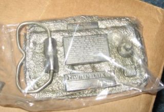 vintage hardware store h bryant pewter belt buckle