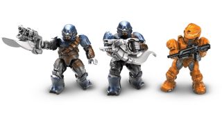 Covenant Brute Prowler Halo Mega Bloks 96869 w 2 Brutes Orange Spartan 