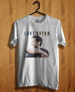 Luke Bryan American country singer * T Shirt White Size, S, M, L, XL 