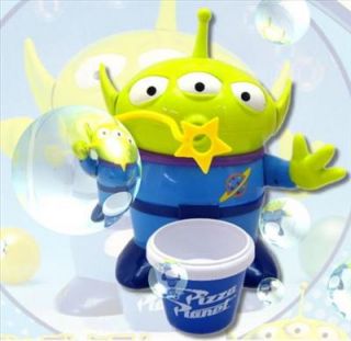 Toys Story Little Green Men Bubble Maker Soap Suds Toy