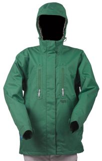 Special Blend Shell Snowboard Jacket Onyx Green Womens Medium 2009 