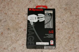 Klipsch Reference S4i Black Ear Bud Headphones