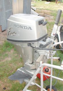 Honda 9 9 HP 4 Stroke Outboard Motor BF9 9A Elec Start Good Motor 