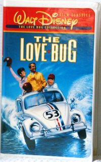 Disney The Love Bug Video VHS Dean Jones Michele Lee B