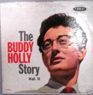 Buddy Holly Story Vol II 1959 RARE Blk Label Coral LP