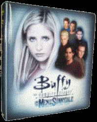 Buffy Men of Sunnydale Trading Card Binder Sell Sheet