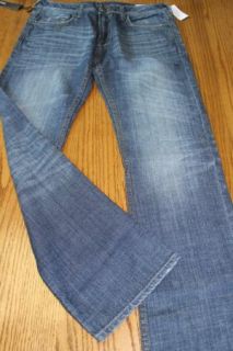 David Bitton Buffalo Jeans 34 x 34 Straight Leg Driven Rigged and 