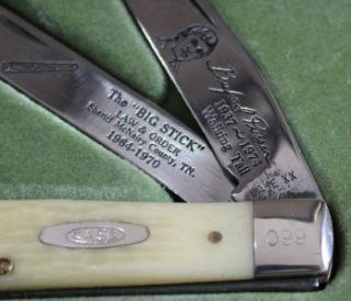 Case XX USA 6254 Buford Pusser Walking Tall 099 Trapper 2 Blade Knife 