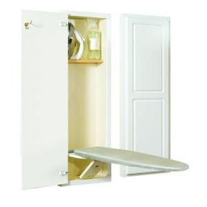   Series SUP420 in Wall Ironing Center Recessed Board White