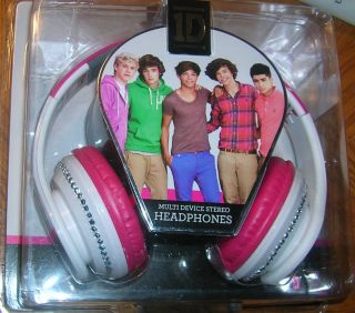 One Direction 1D Multi Device Stereo Headphones   BRAND NEW