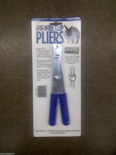 Clip Pliers for Assembling Wire Rabbit Hutch Cages