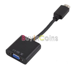 HDMI Male to VGA Female Video Converter Adapter Cable w Chipset for PC 