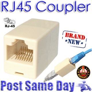 RJ45 Internet DSL Ethernet Network Cable Lead Patch Converter 