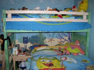   Size Bunk Beds with Mattresses and Bunkie Boards and Box Spring