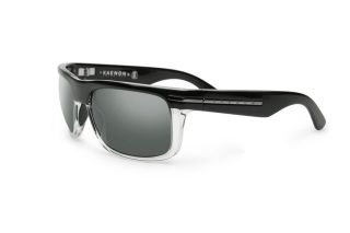 New Kaenon Polarized Burnet Sunglasses Black Clear Grey G12 017 05 G12 