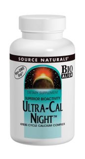 Ultra Cal Night Calcium Complex by Source Naturals Inc 240 Tabs