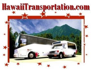 Hawaii Transportation com Bus Buses Shuttle Service Limosine Limo 
