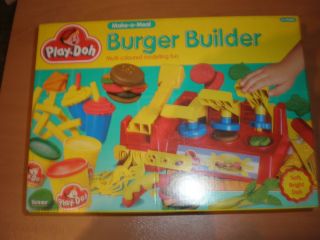 1992 Vintage Play Doh Burger Builder Tonka Kenner