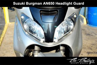 Suzuki Burgman AN650 Clear Headlight Guard Cover Lens
