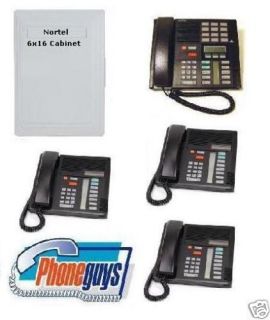 Used Small Nortel 4 6 Line Office Business Phone System