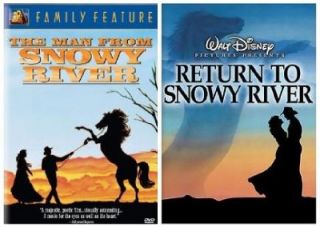 The Man from Return to Snowy River 2 DVD Film Set New DVD Video New 