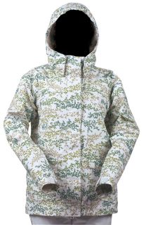 Special Blend Shell Snowboard Jacket Siryn Green Womens Large 2009 