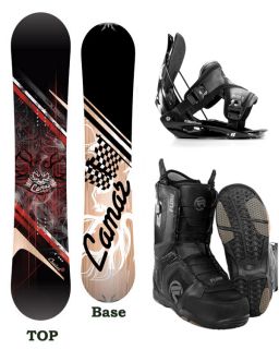 Lamar Cruiser Snowboard Flow Bindings Boots New Burton