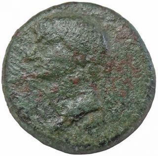 Caligula Macedon Thessalonica AE Authentic Ancient Roman Coin