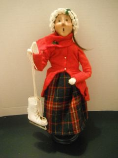 Byers Choice Retired 1998 Traditional Woman with Skates