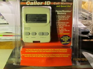 Call Waiting Caller ID with 90 Name Number Memory TEL 6690 NIB
