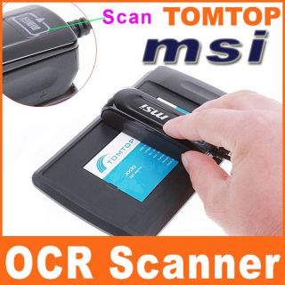   Scanner Portable Recognizing Documents Photo Business Card Scan