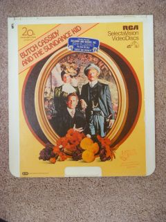 Butch Cassidy AND the Sundance Kid CED Selectavision Disc 1969