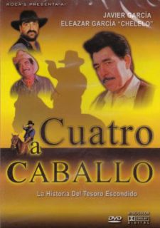 Cuatro A Caballo 1991 Chelelo Eleazar Garcia New DVD