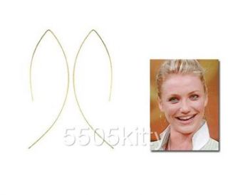 By Boe Wire Arc Threader 14k Gold Filled Earrings 