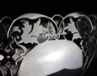   20thC SOLID SILVER & GLASS FRUIT BOWL, MAPPIN & WEBB, SHEFFIELD c.1932