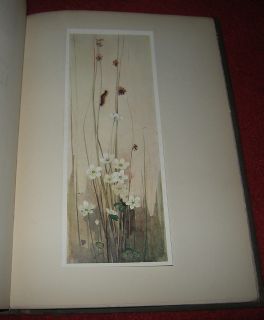 Katharine Cameron Glasgow School of Art Flower Poems 24 Tipped in Col 