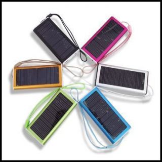    Solar cell mobile power  MP4 digital camera mobile phone charger