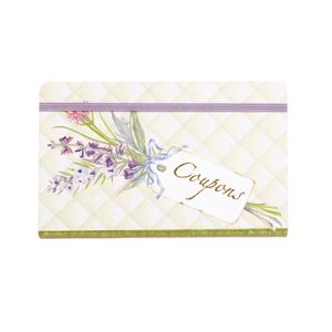CR Gibson Coupon Keeper Herb Bouquet QC 8092 New