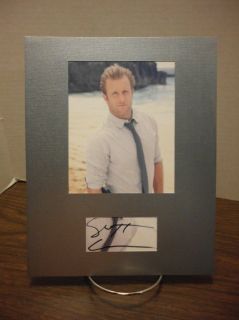 Scott Caan Autograph Hawaii Five 0 Display Signed Signature COA 