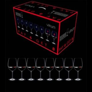 Riedel 7416/0 Vinum Bordeaux Cabernet Wine Glass   Pay for 6 Get 8