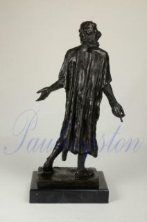 Burghers of Calais Bronze Statue Jean de Fiennes Auguste Rodin 