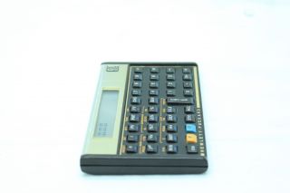   Packard HP 12C Financial Calculator, Loose Battery Cover, AS IS