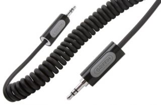Griffin Auxiliary Audio Cable iPhone 3GS 3G iPod Coiled