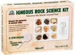toysmith igneous rock science kit this science kit comes with 9 rocks 